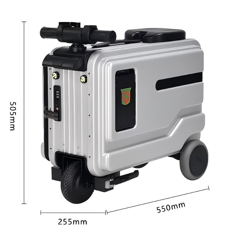 Komfortabel elektrisk sykkelkoffert